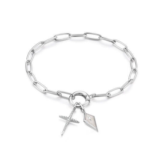  Pop Charms - Pendentifs - Argent / Rhodié - Perle
